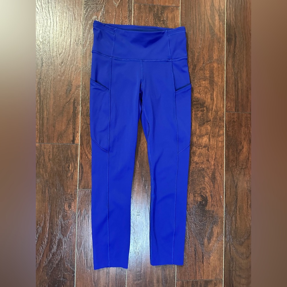 Lululemon Fast and Free Size 4 High-Rise Crop 23" Psychic